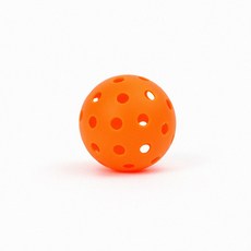 Pickleball 40孔 專業訓練球 運動比賽用球 綠色, 橙色, 1個