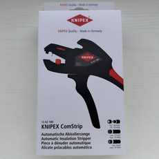 德國製造 Knipex 12 62 180新款 ComStrip 剝線鉗, 1個, Knipex 12 62 180 新款 ComStrip 剝線鉗