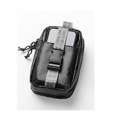 ARCHIE 重力系列 隨身小包 防水油布 戶外 露營 軍裝 旅行 手機包, 黑色(現貨), 1個