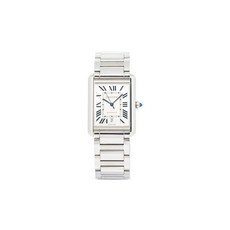 까르띠에 중고 스테인리스 스틸 탱크 머스트 33mm