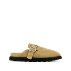 질 샌더 스웨이드 슬립온