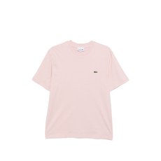 라코스테 로고 패치 티셔츠
