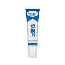 中科衛普 塑鋼泥 密封防水防黴 黏膠填縫膠泥 60ml, 1個, (150ml&蓋子&自備尖嘴)