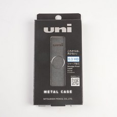 【CHL】UNI三菱 金屬外殼自動鉛筆芯 補充包 鉛芯更換 質感文具 環保, 1個, 0.3mm-HB, 0.3mm-HB