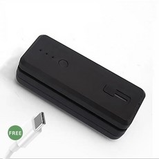 迷你方型封口機 塑膠袋食品保鮮機, 1個, 黑色