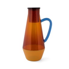 amabro TWO TONE 雙色玻璃水瓶1L - 共3色《WUZ屋子》, 1個, 琥珀黃