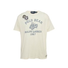 폴로 랄프 로렌 중고 코튼 그래픽 티셔츠