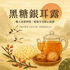 好蔗 黑糖銀耳露 方便攜帶 滋補養顏, 33g, 45個