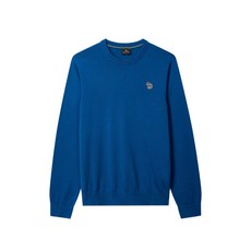 PS폴스미스 지브라 모티프 크루 넥 스웨터