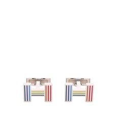 에르메스 중고 레인보우 디테일 커프 링크스