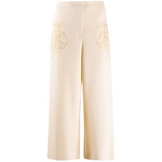 모스키노 큐피드 자수 크롭 팬츠