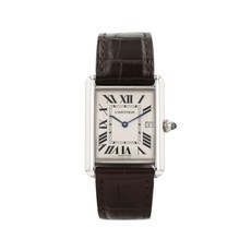 까르띠에 중고 2000's 탱크 로마 숫자 30mm 시계