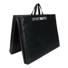 Sport Tec 折疊健身墊,加厚防滑,瑜珈墊/健身墊/運動墊,輕巧便攜, 黑色, 1個