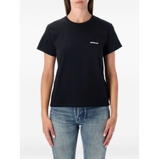 파타고니아 로고 디테일 반소매 티셔츠