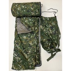 輕便保暖 收納方便 露營旅行必備, 陸軍數位迷彩睡袋, 1個