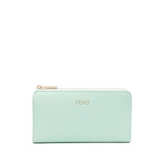 리우조 레터링 로고 아코디언 지갑