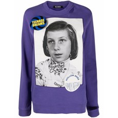 라프시몬스 포토 프린트 스웨트셔츠