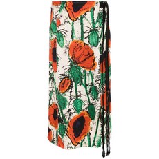 웨일즈보너 랩 미디 스커트