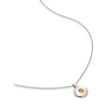 모니카비나더 노벰버 시트린 버스스톤 네크리스