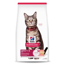 希爾思 Hill's 成貓 1-6 歲 糙米 貓飼料, 1個, 1.58kg, 鮭魚