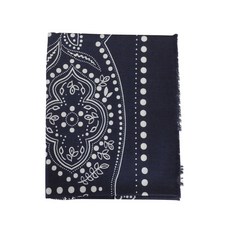 위켄드막스마라 에듀케이티드 프린지 패턴 스카프