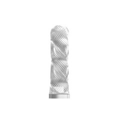 Drywell 羅馬角鬥士水晶增長套 3入組(多款任選) 情趣職人 潤滑液 持久套, 1個, 褶皺纏綿-單入