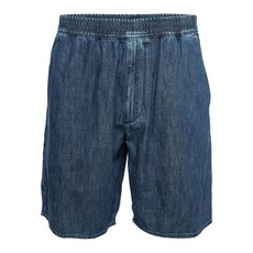 발렌티노 가라바니 중고 코튼 데님 쇼츠