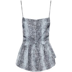 가니 파이톤 프린트 탑