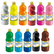 GIOTTO 可洗式兒童顏料 1000ml, 藍