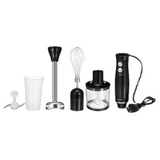 Sokany 手持電動四合一料理棒, 黑色, 1個