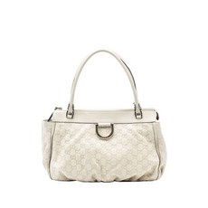 구찌 중고 2016-2025 구찌시마 애비 D링 토트 백