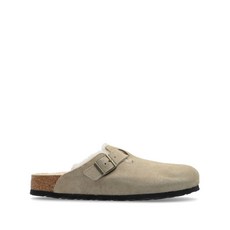 버켄스탁 보스턴 스웨이드 슬립온