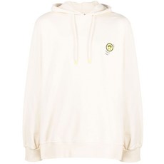 바로우 로고 자수 후디