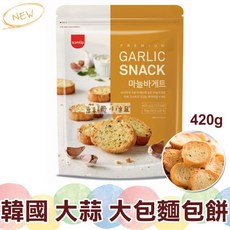Samlip 韓國大蒜麵包餅乾 420g, 1個