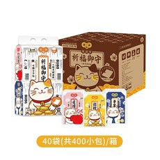 棠品居 6層袖珍包面紙 40袋裝, 1個, 棠品居6層袖珍包宅配箱 40袋