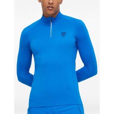 로시놀 하프 지퍼 긴소매 탑