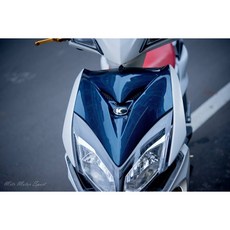 EPIC 雷霆S 水轉印碳纖維 前胸蓋 RACING S 125/150 適用 藍色, 1個, 藍