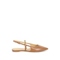 마이클코어스 포인티드 토 체인 디테일 발레리나 플랫 슈즈