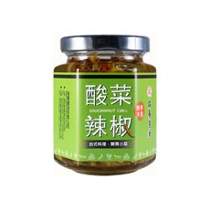 瑞春醬油 酸菜辣椒 (純素), 170g, 1罐