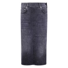 하이쿠레 데님 코튼 스커트