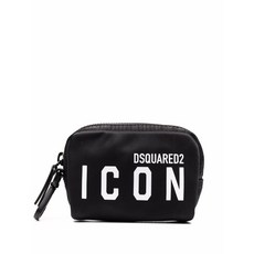 디스퀘어드2 디스퀘어드2 로고 프린트 메이크업 파우치