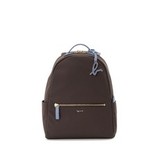 아네스베 레터링 로고 탈착식 파우치 백팩