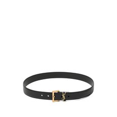 생로랑 카상드르 로고 버클 벨트