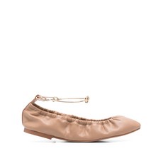 트윈셋 앵클 스트랩 발레리나 슈즈