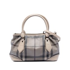 버버리 중고 2000-2025 스모크 체크 코팅 캔버스 히드클리프 사첼 백