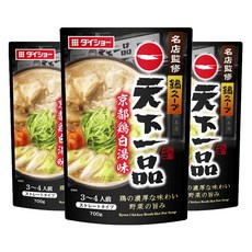 Tenkaippin 京都雞白湯風味湯底, 3包, 700g