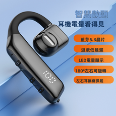 GUEFOON 開放式氣傳導藍牙耳機運動款黑色, 黑色, 60(6273)