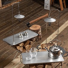 Wild Wild West Hideoff 聯名 Log Table 輕量焚火桌 (鋁合金天板) 附原廠收納袋