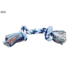 Z3JC T恤布糖果形狗狗發聲玩具自嗨解悶互動中小型犬寵物玩具, 1個, 【SS號花色雙結18CM】顏色隨機發貨