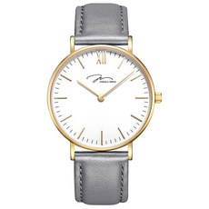 JONAS & VERUS 極簡系列 灰色 40mm 手錶, 1個